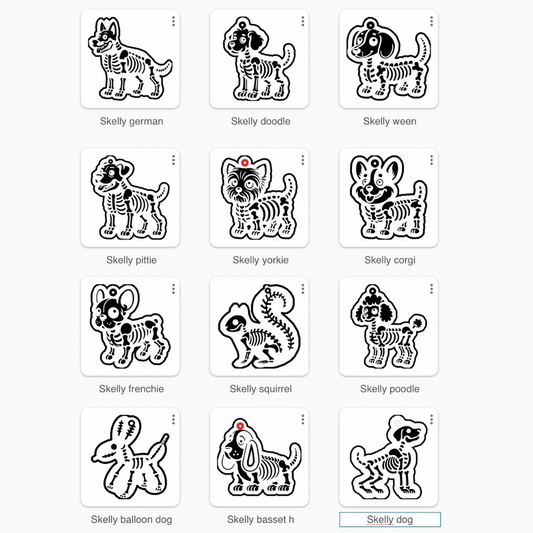 Skelly dog
