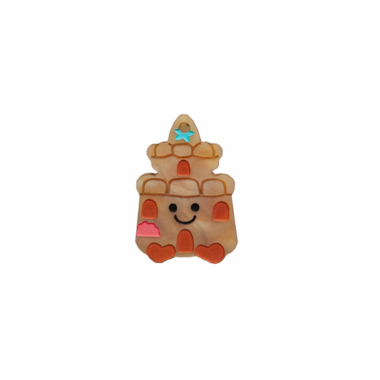 Jelly dog sand castle