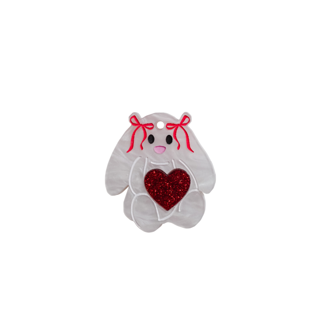 JC heart bunny
