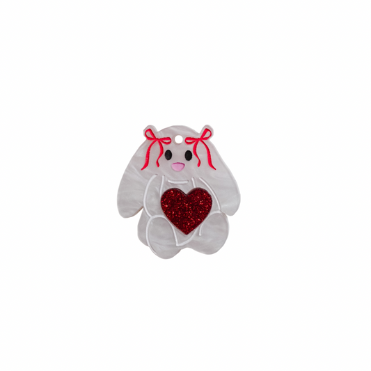 JC heart bunny
