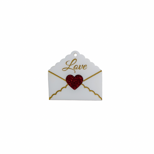 Scalloped love letter