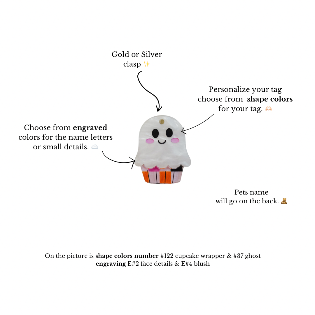 Ghosty cupcake