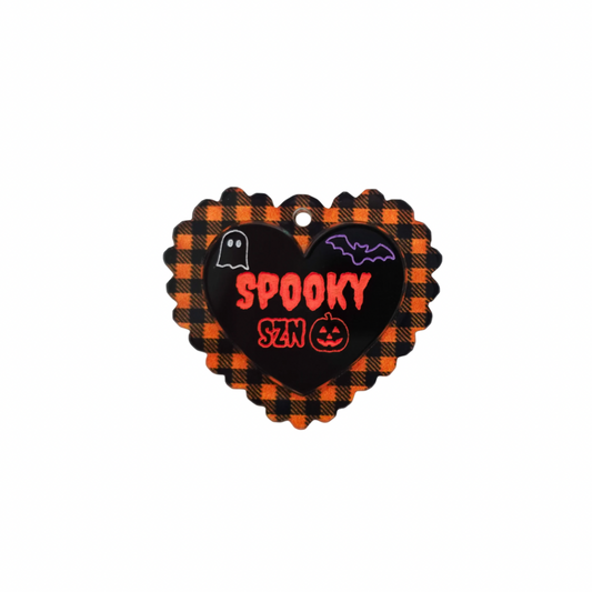 Spooky szn ruffle heart