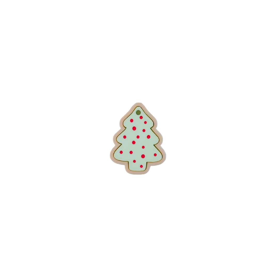 Sugar Christmas tree cookie