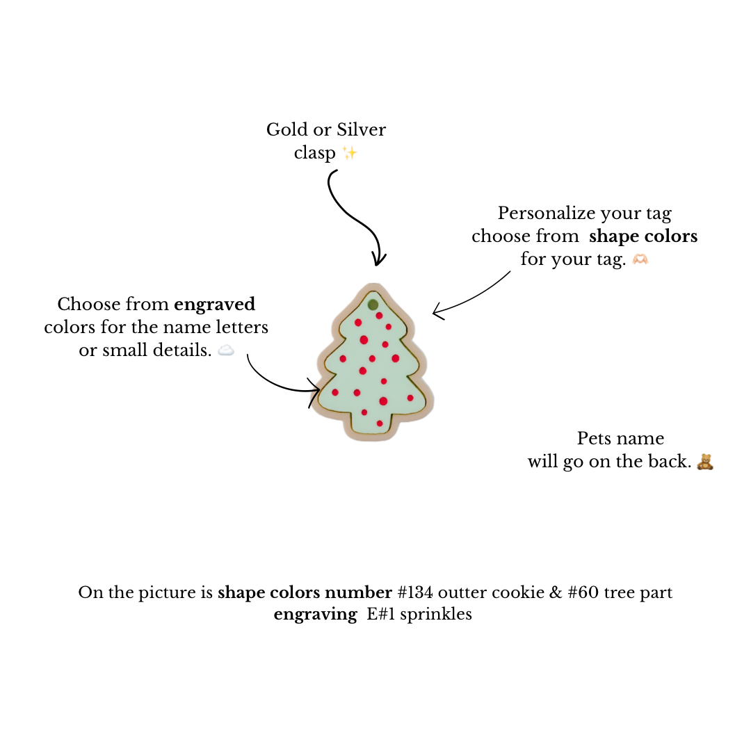 Sugar Christmas tree cookie